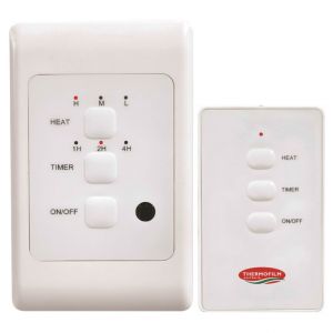 Heatstrip Remote control met timer en dimmer