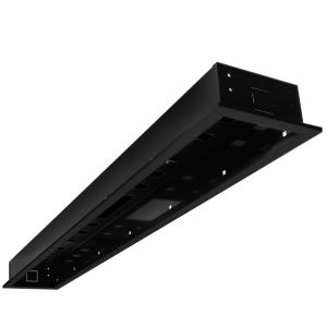 Inbouwframe Zwart Heatstrip Design