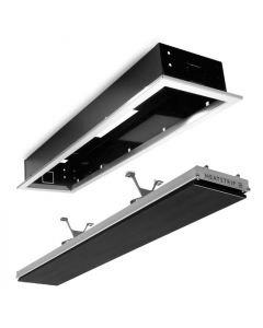 Inbouwset RVS Heatstrip Classic Design