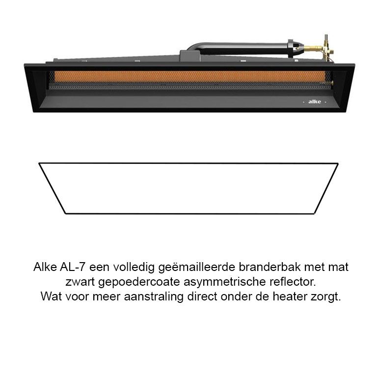 Alke AL-7 Gasheater Propaan