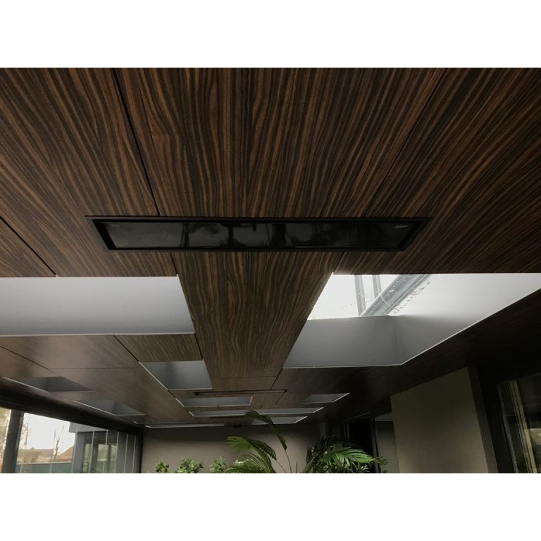 Inbouwset Burda Relax Glass 1500 Zwart/Zwart met dimmer