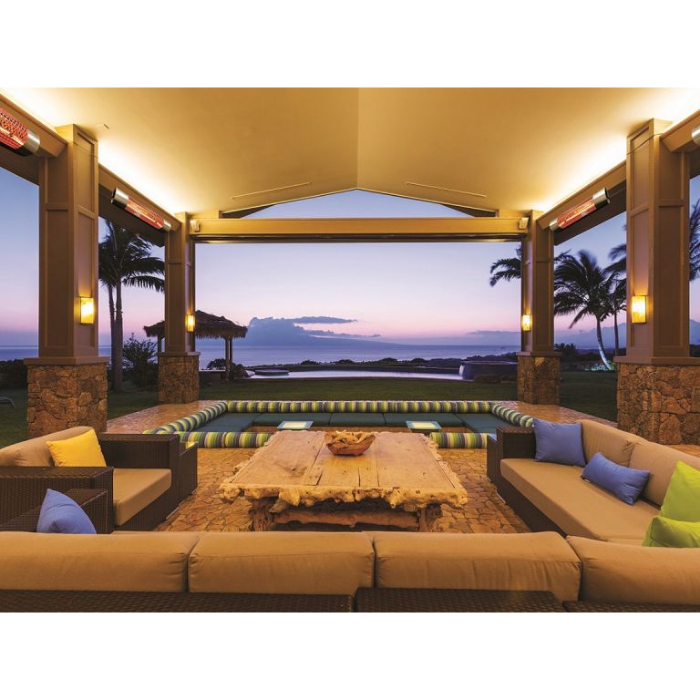 Herschel California 2000 Watt Zilver onder overkapping