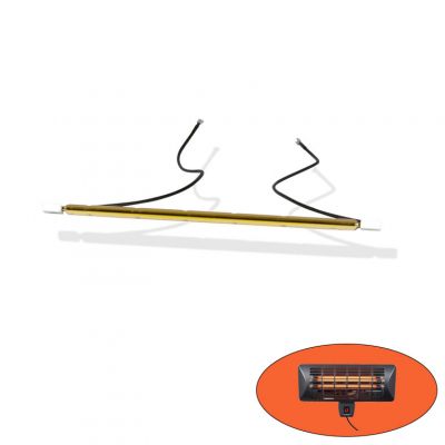 Reservelamp voor de Eurom Q-time 2000